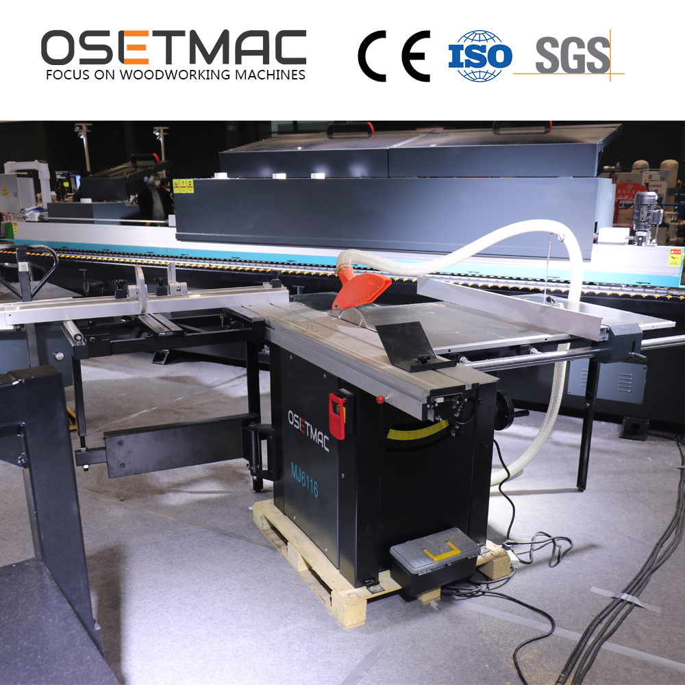 Max.Cutting Height of 50mm at 45° Sliding Table Saw Machinery for Precise Wood Cutting