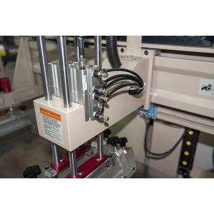 25mm Substrate 30º Semi Automatic Screen Printing Machine