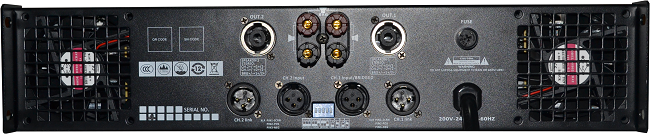 Bar AC220V 2 Channel 1000W Analog Power Amplifier