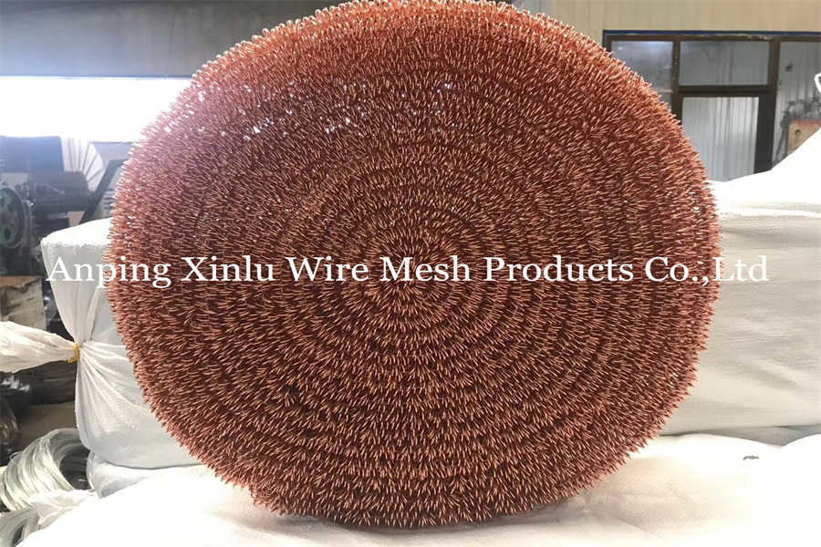 BWG SWG Copper Coated Double Loop Tie Wire 1.0mm X Length 100mm Twin Wire Double Loop Binding Wire