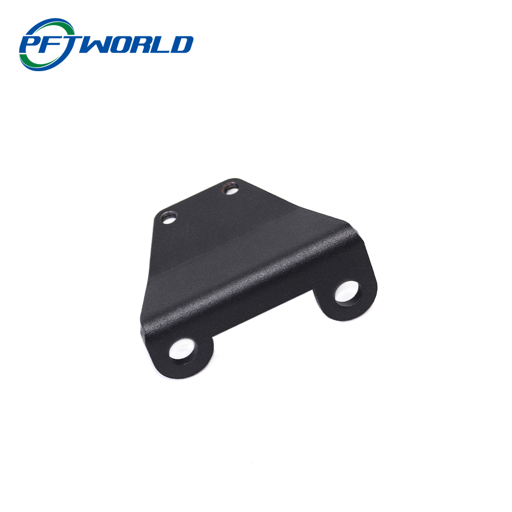Customized bending sheet metal black bracket