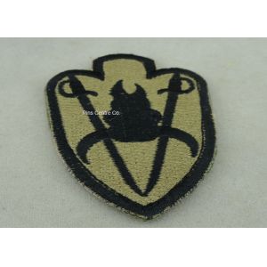 China Sew On Handmade Custom Embroidery Patches For Clothes , Eco Friendly on sale