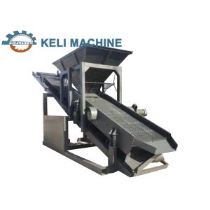  Portable Mobile Vibrating Sand Screening Machine With Conveyor Belt Manufactures