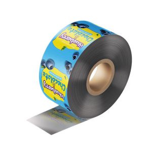  Custom Print Plastic Foil Laminated Biodegradable Heat Sealable Wrap Powder Juice Stick Plastic Sachet Roll Film Manufactures