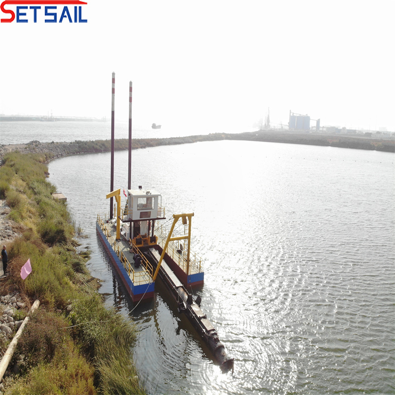 6 Inch Cutter Suction River Digging Sand Dredger with Monitoring