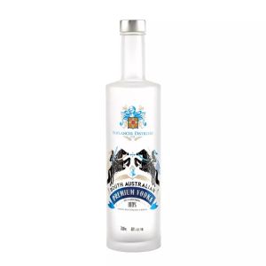 700ml 750ml Classic Vodka Bottle with Frost and Cork Screen Printing in Round