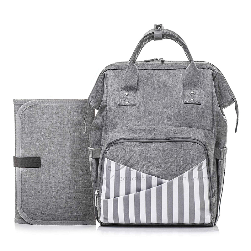Unisex Nappy Stylish Bag baby diaper bag and bed