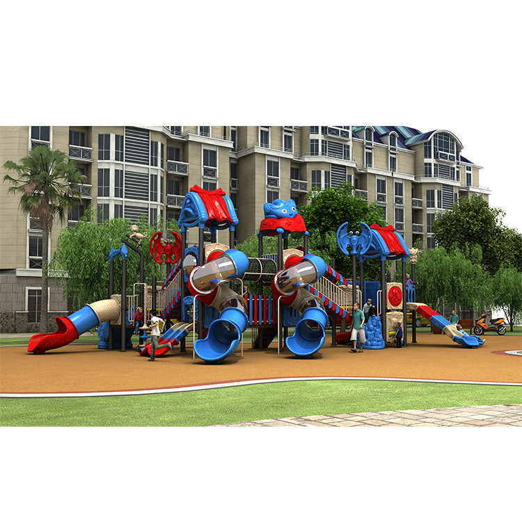 Surface Mounting Type Kids Playground Slide Zone Kindergarten Anti Static