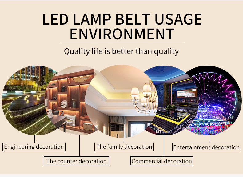 Flexible RGBWW 463nm 570lm 28W SMD 5050 LED Strip Light