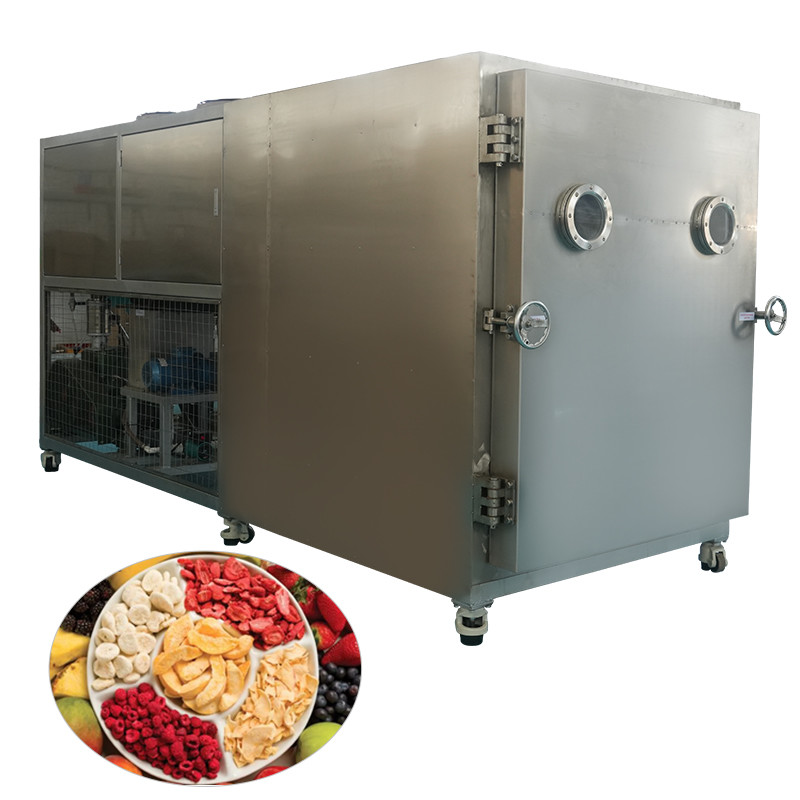 Commercial Food Vacuum Freeze Dryer Lyophilizer Tempe Control