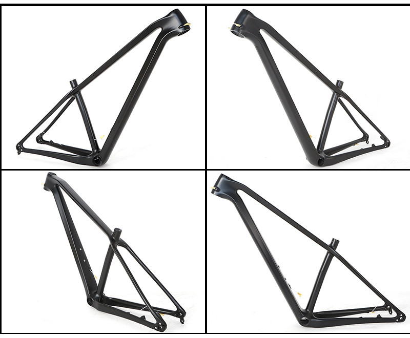 EPS XC LEVEL Carbon Fiber MTB Frame 148mm Thru Axle Full Black