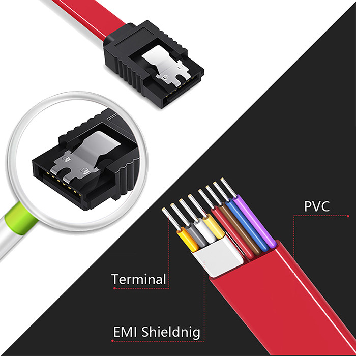 3 In 1 Msata And M.2 NGFF NVME SATA SSD To PCI-E 4X And SATA3 Adapter With Heatsink