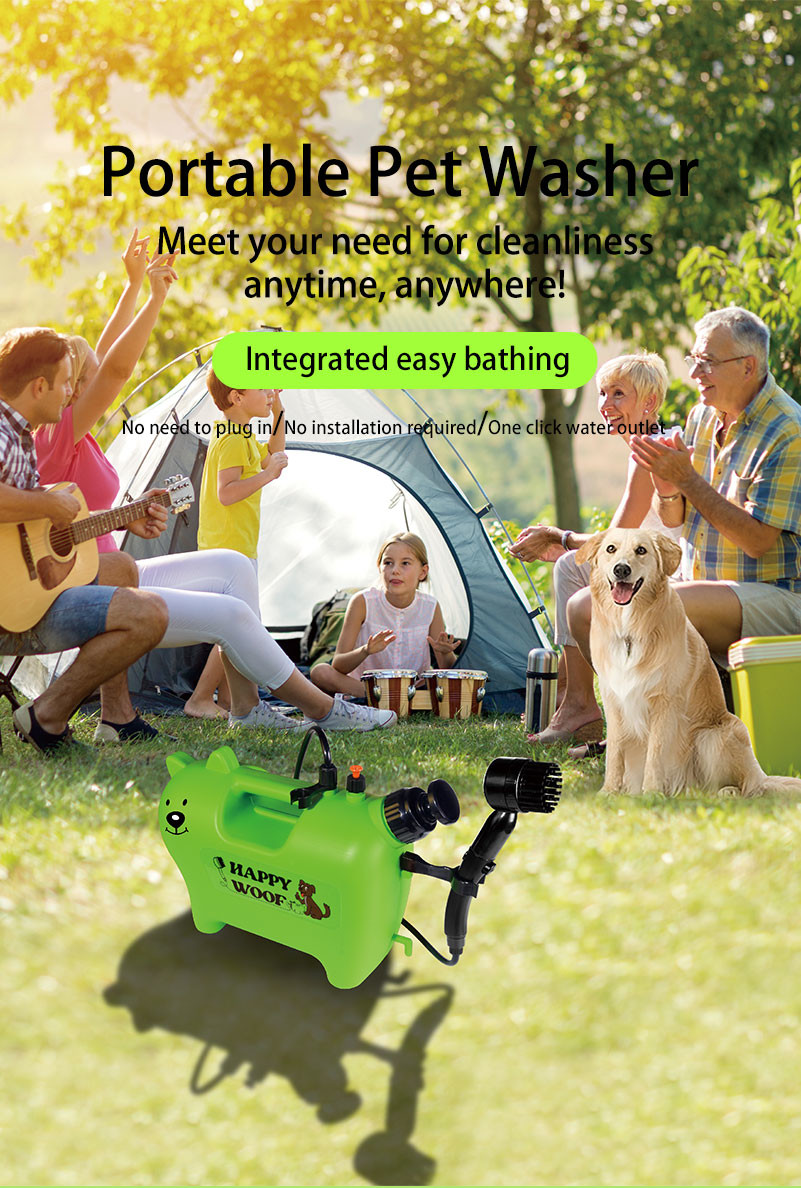 Versatile Portable Pet Washer 10L Portable Dog Paw Cleaner