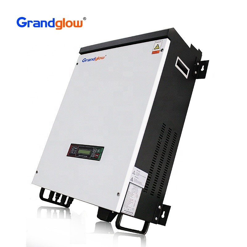  50KW three phase 3L+N+PE 380VAC on grid solar inverters, 50KVA grid tie solar power system Manufactures