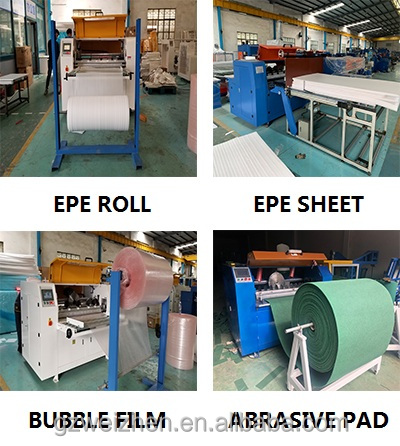 Intelligent Bubble Wrap Air Bubble Film Cutting and Slitting Machine with Auto Feed