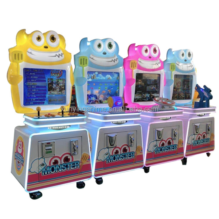 Plug Type EU/US/UK/AU PLUG Amusement Equipment Kids Video Game Machine for Ages 3 Years