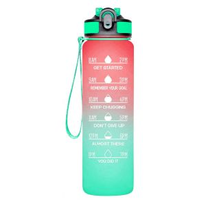 Customized Tritan Hydromate Water Bottle With Straw Ergonomic Handle