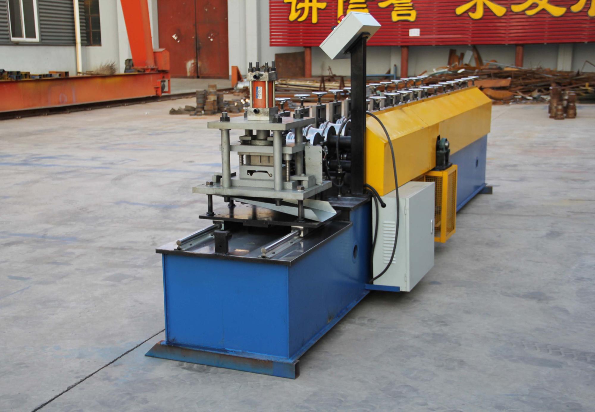 1mm Thickness Steel Tile Shutter Door Making Machine 15m/Min For Garage