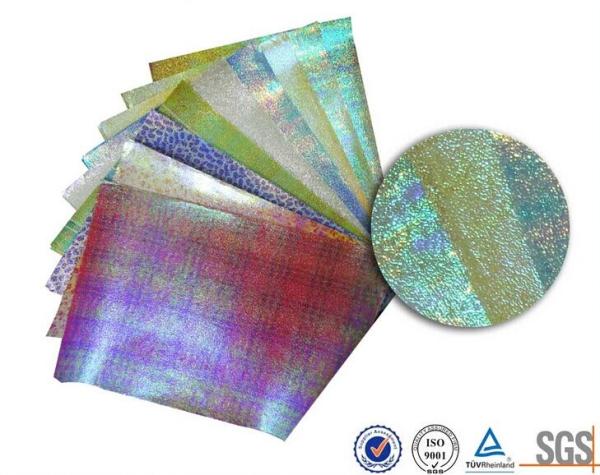 Customerized Pearl rainbow wrapping paper for bouquets , Iridescent gift wrap