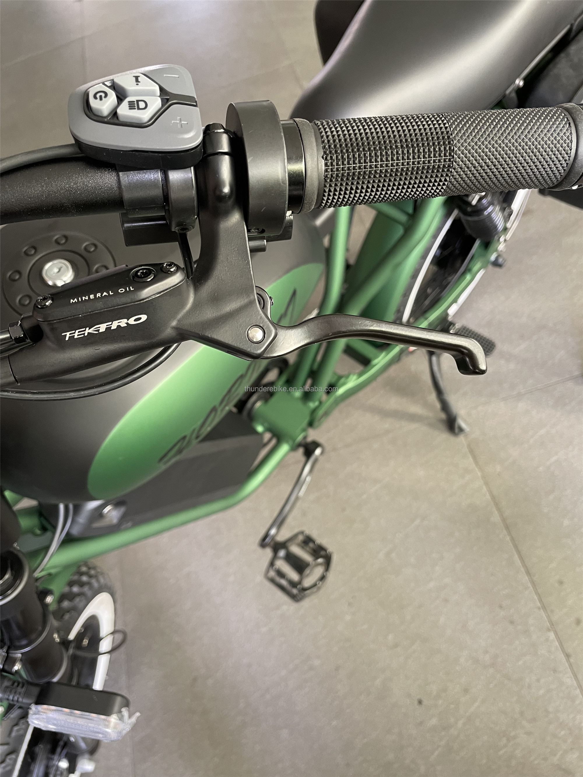 20 Inch Dual Motor Electric Bicycle 7 Speed Full Color Display Fat Tyre Electric Bike
