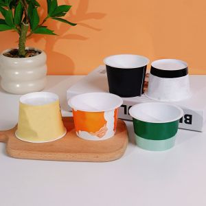 Good Quality Ice Cream Cup IML In Mold Labeling PP Bowl for Ice Cream