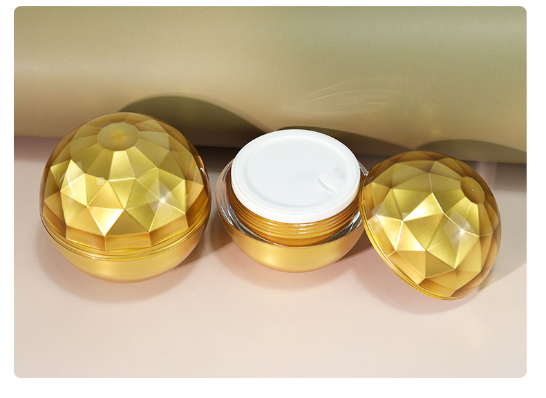 Customized Airless Cream Pump Jar Luxury Cosmetic Packaging Jar 50g