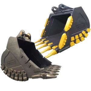 China Customized Excavator Hd Rock Mine Bucket Heavy Duty Bucket For Mining Work on sale