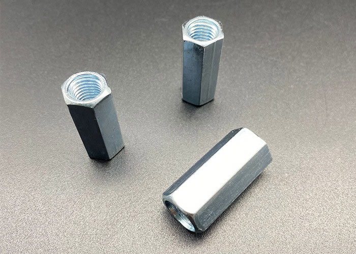 Electrical Zinc m6 m8 Hex Head Thread Rod Coupling Nuts