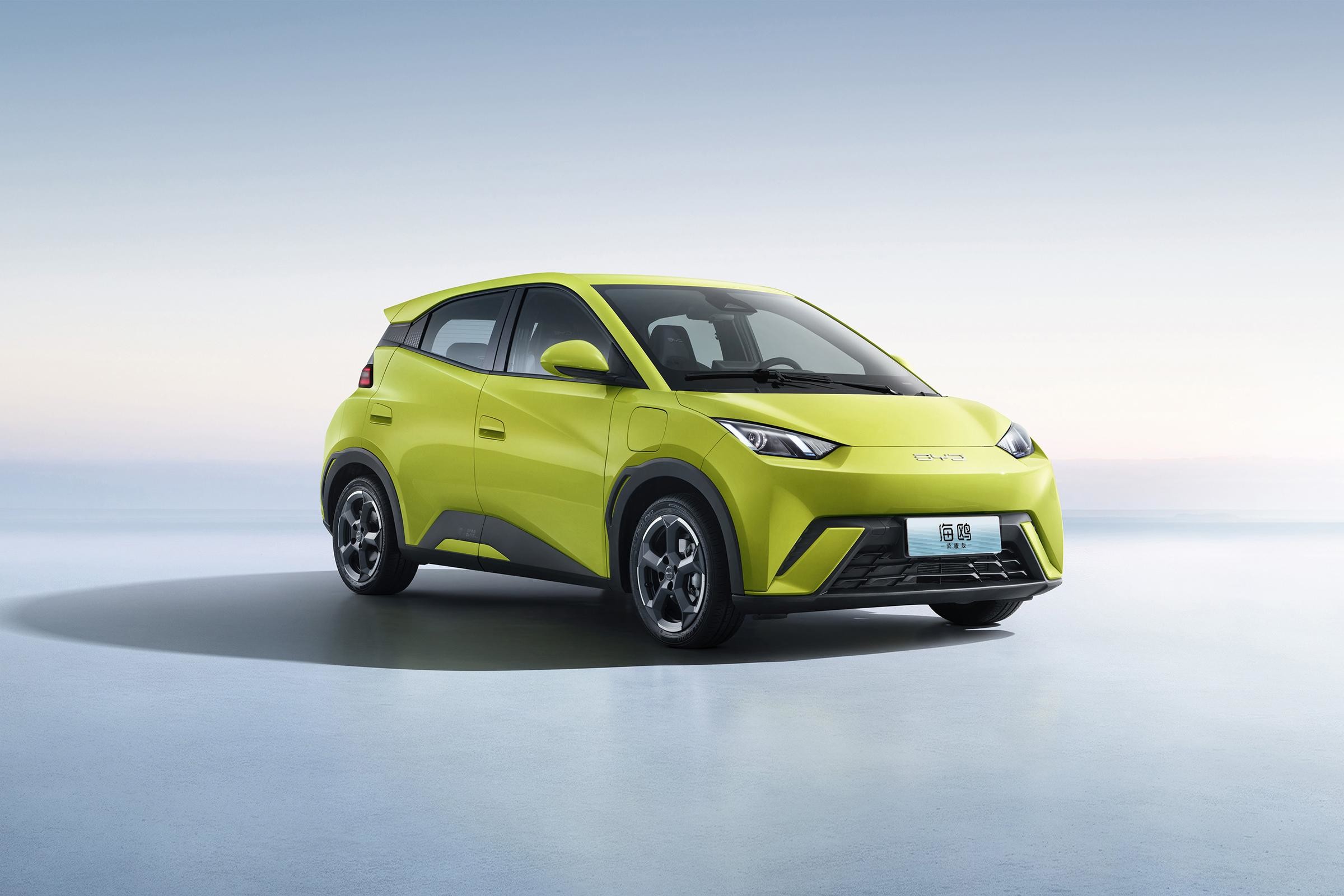 Left Drive Small BYD Seagull Electric Car 130km/H Maximum Speed Smooth Lines