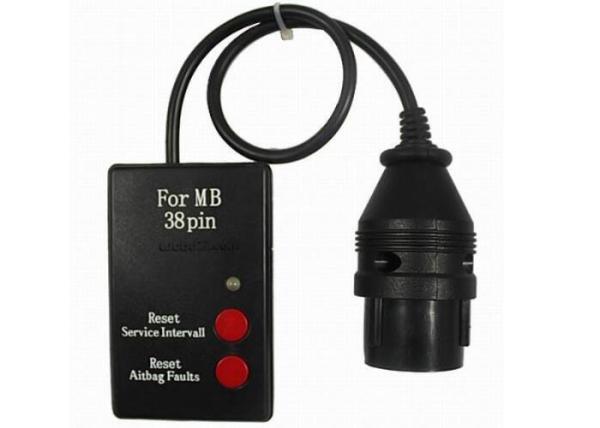Black Color Mercedes Star Diagnostic Tool , Service Indicator Mercedes Airbag