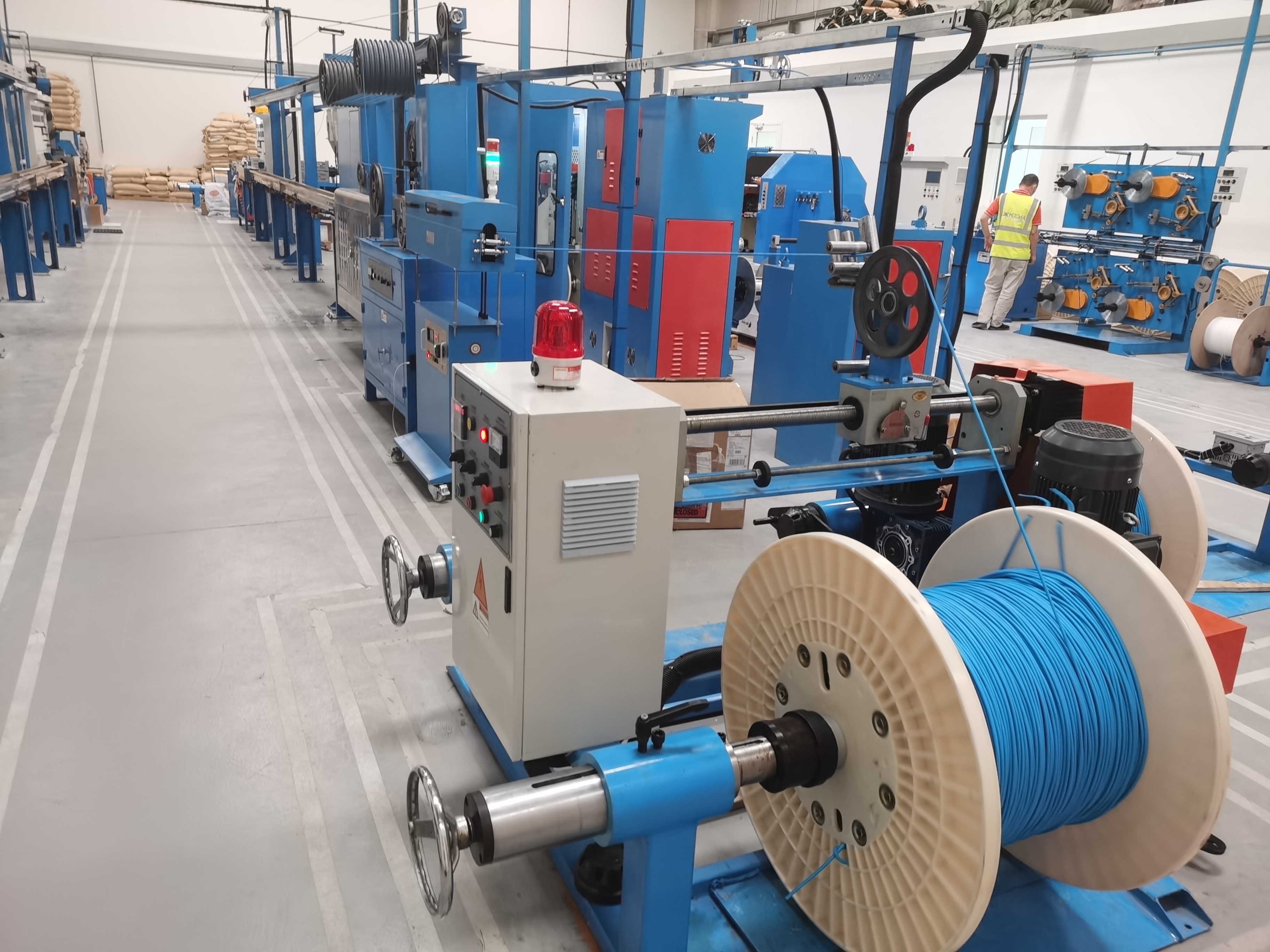 Stable Performance Wire And Cable Making Machine CATV Cable Production Line