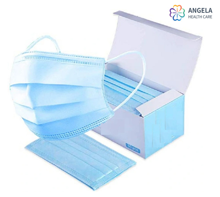 China Factory In Stock Disposable 3-Ply EN14683 ISO14683 Disposable Medical Face Mask,Surgical Mask