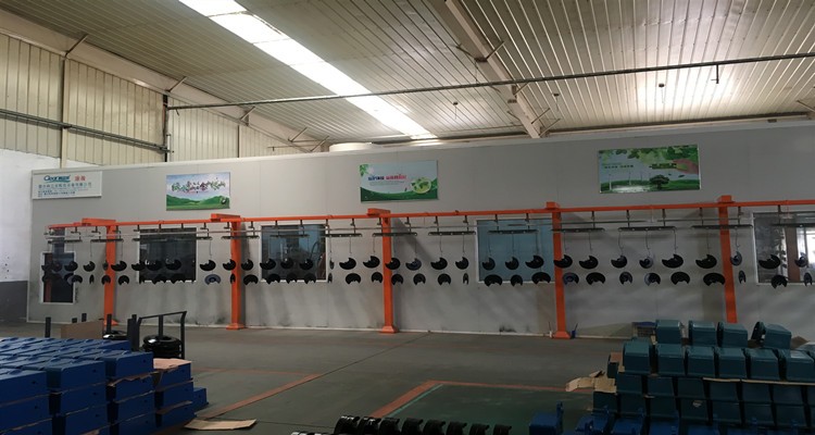 Steel Substrate Vertical Powder Coating Line Plant PLC