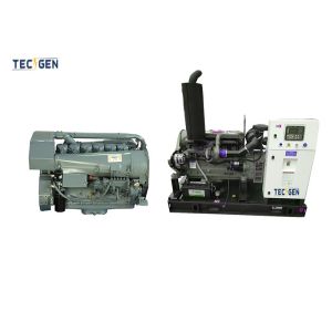 6 Cylinder Air-cooled diesel generator 91kW diesel generator with air cooled