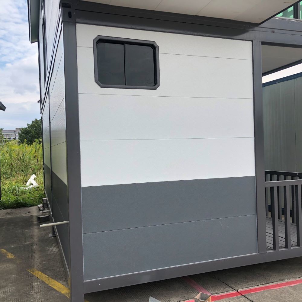 75mm EPS Wall panel 40m2 2 Bedrooms Light Steel Prefab House
