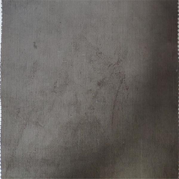 11wt Dyed Corduroy Fabric 100% Cotton 290gsm Olive Green Color Shrink -