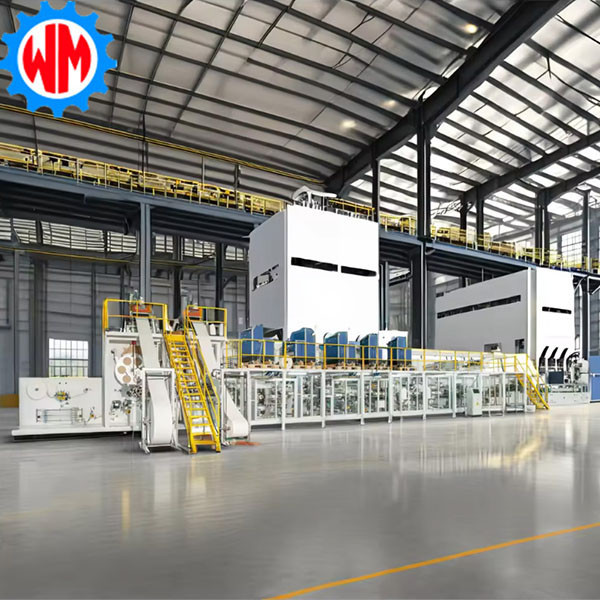  Customized Efficient Adult Diaper Making Machinery with Optional Control System Manufactures
