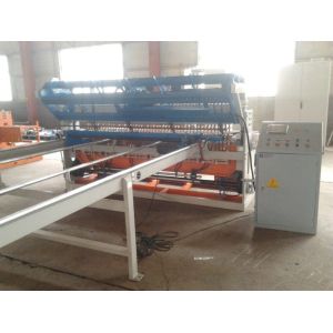 PLC Control Mesh Panel Welding Machine , Automatic Wire Mesh Welding Machine