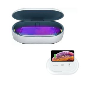 China 10W Wireless Charging 2 Pcs Lamp UV Sterilizer Box on sale