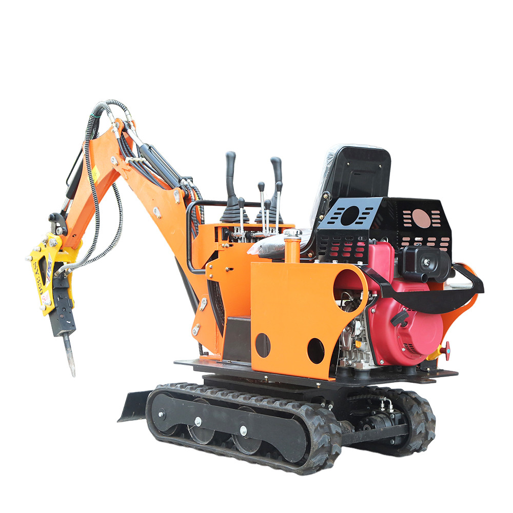 0.8 Ton Mini Crawler Excavators Maximum Excavation Depth 1400mm Small Digger
