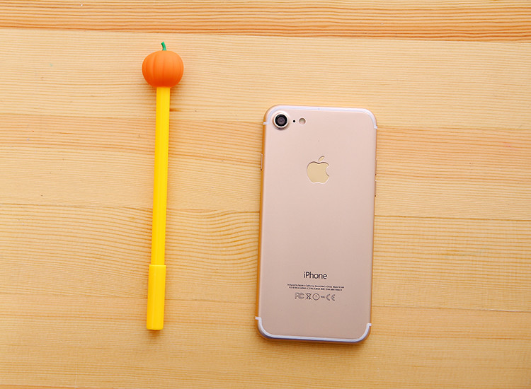 0.5mm Cute Pumpkin Shape Neutral Signature Pen Creative Halloween Gift Gel Pen