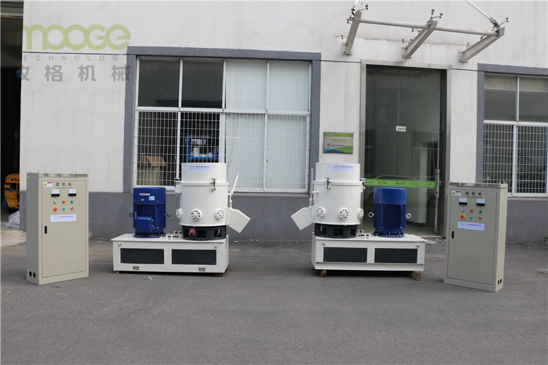 PVC PS Plastic Film Agglomerator PP PE HDPE Plastic Granulator For Home Use
