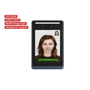 Security Biometric Time Attendance Terminal / IC Card Face Detection Access