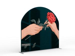  New design wedding decoration backdrop stand round cake table flower pedestal metal Round Circle Backdrop For Wedding De Manufactures