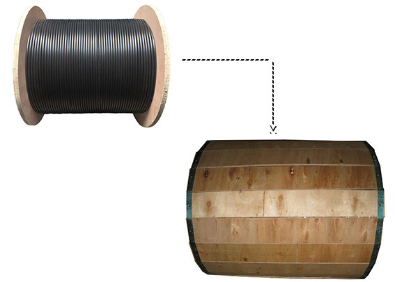 GYTA Outdoor Optical Fiber Cable Single Mode Outdoor With Aluminum Tape Layer