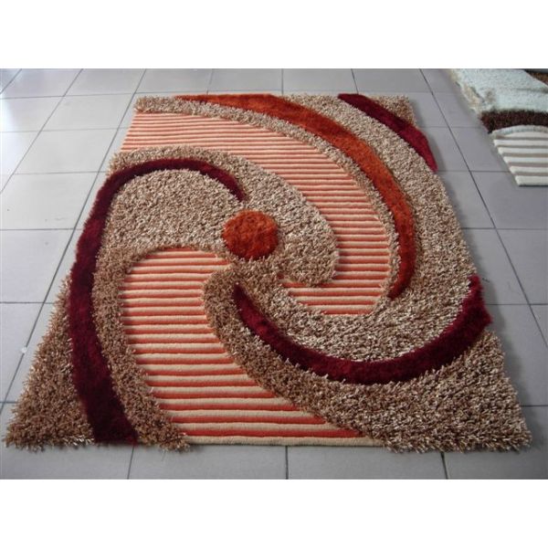 China Vortex Multi Structured Polyester Mixed with Acrylic Loop Shaggy Carpet Home Rug on sale China Vortex Multi Structured Polyester Mixed with Acrylic Loop Shaggy Carpet Home Rug on sale