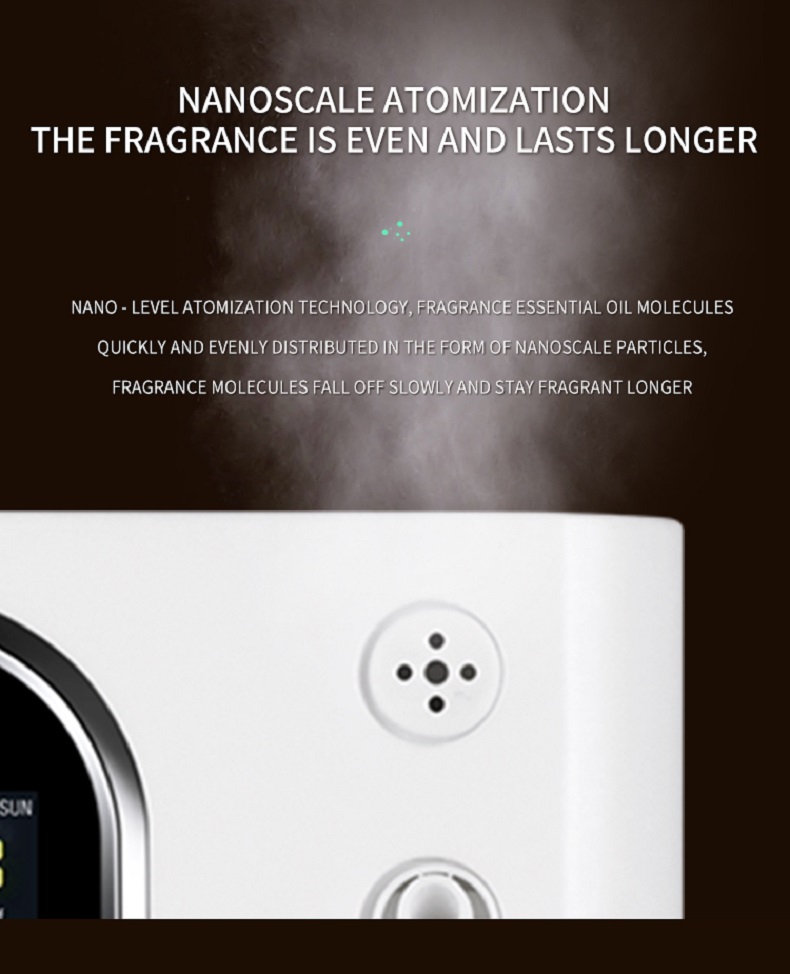2023 New Arrival Aroma Diffuser Large Coverage 160ml Portable Essential Oil Diffuser Quiet Negative ion purify scent diffuser
