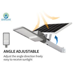 Led Chip Stand Alone Split Solar Panel Street Lamp 6500k Ip66