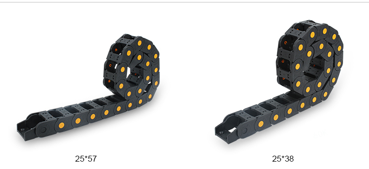 18*25/18*35/25*38/25*57/25*75/35*75/45*75/45*100 Plastic Cable Carrier for Industrial