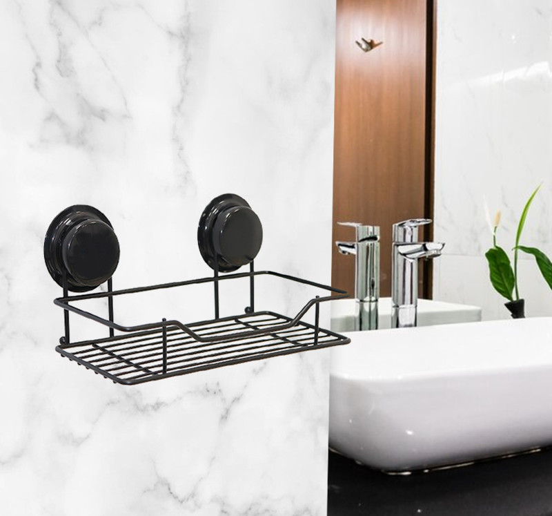 Damage Free Mounting Self Adhesive Shower Caddy No Drilling Hole Needed